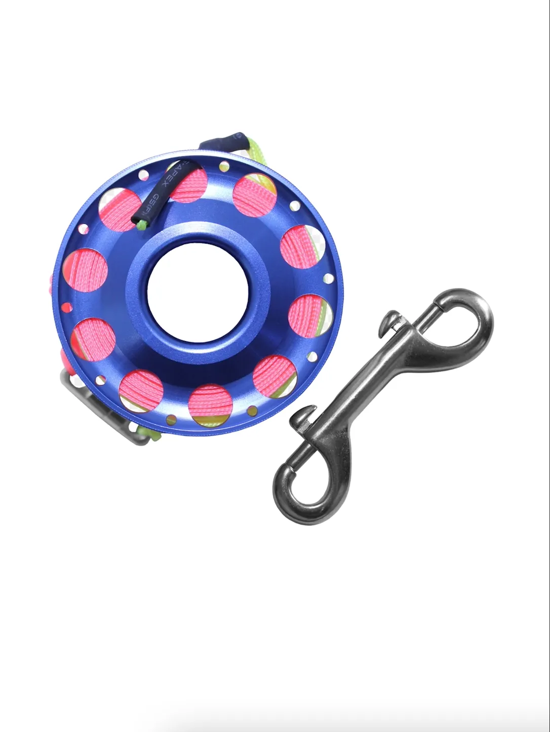 25m Aluminium Reel with SS Clip & Swivel