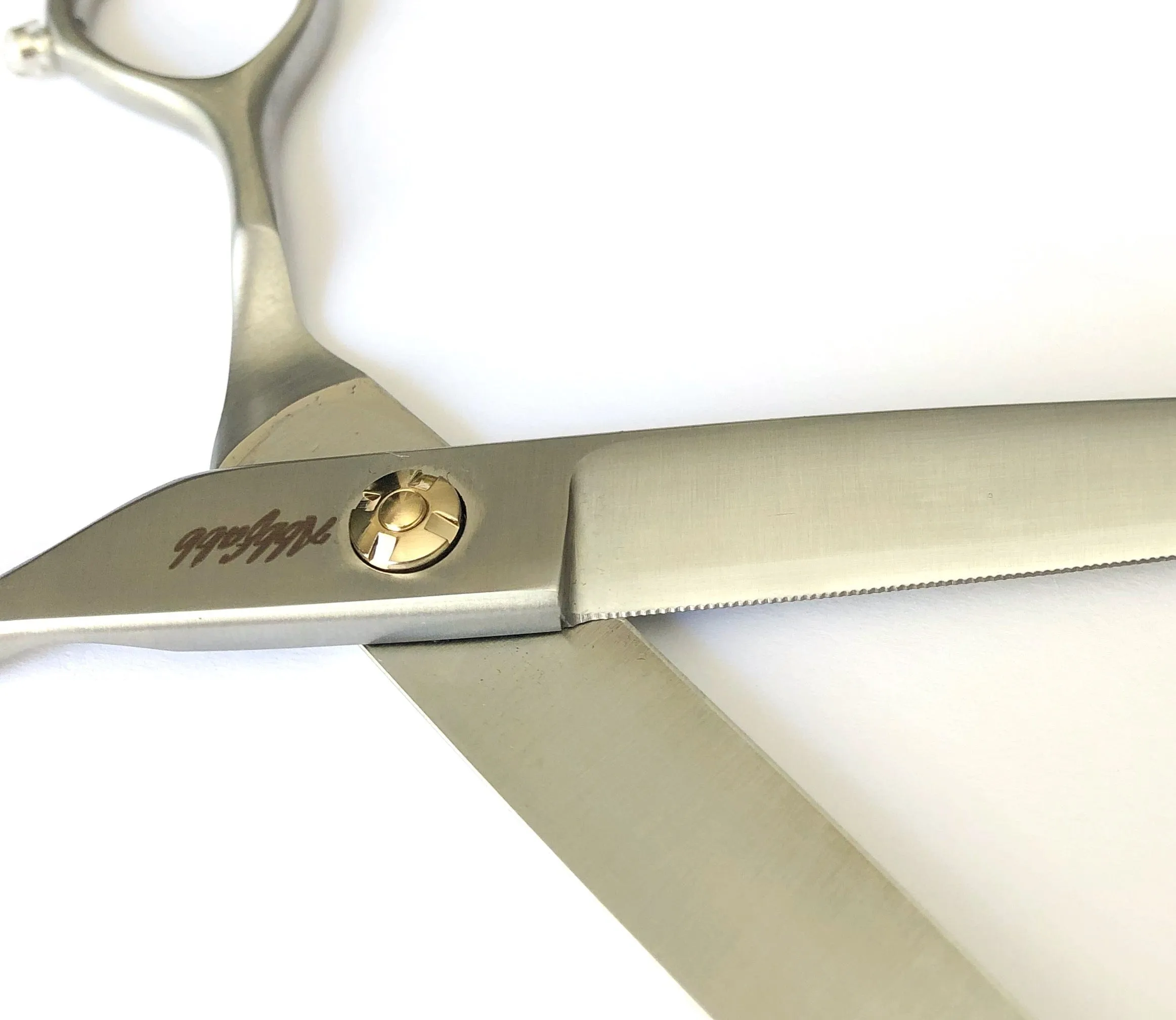 Abbfabb Grooming Scissors Ltd Micro Serrated 7" Straight Dog Grooming Scissor