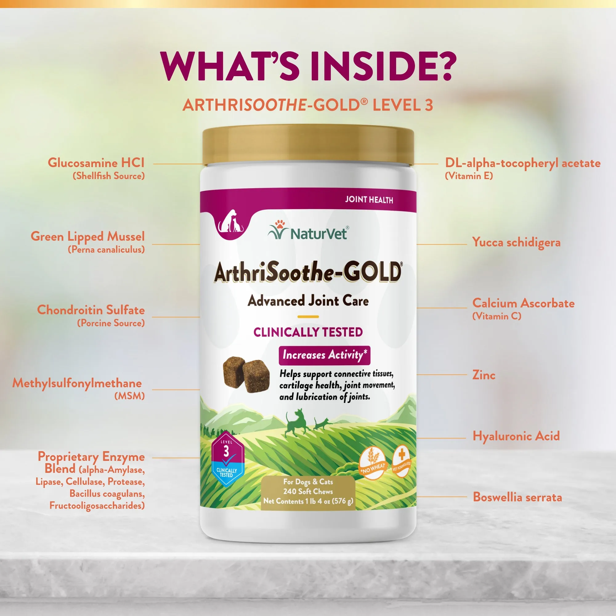 ArthriSoothe-GOLD® Advanced Joint Care Soft Chews