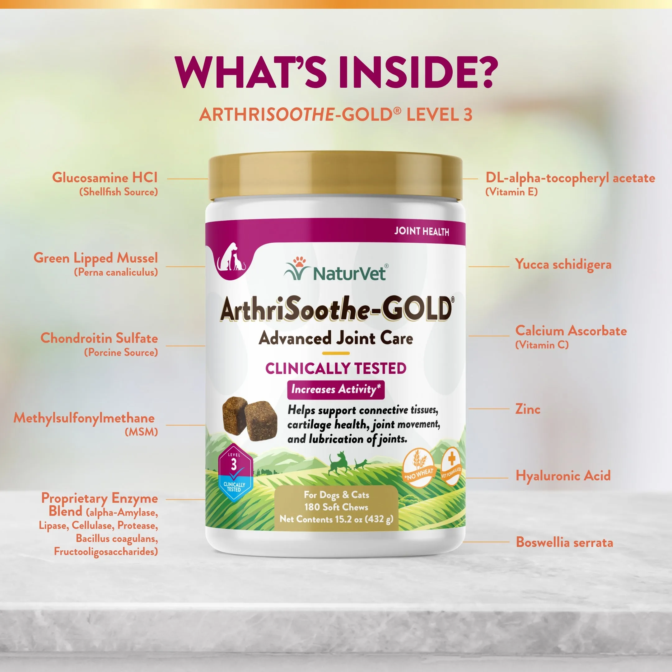 ArthriSoothe-GOLD® Advanced Joint Care Soft Chews