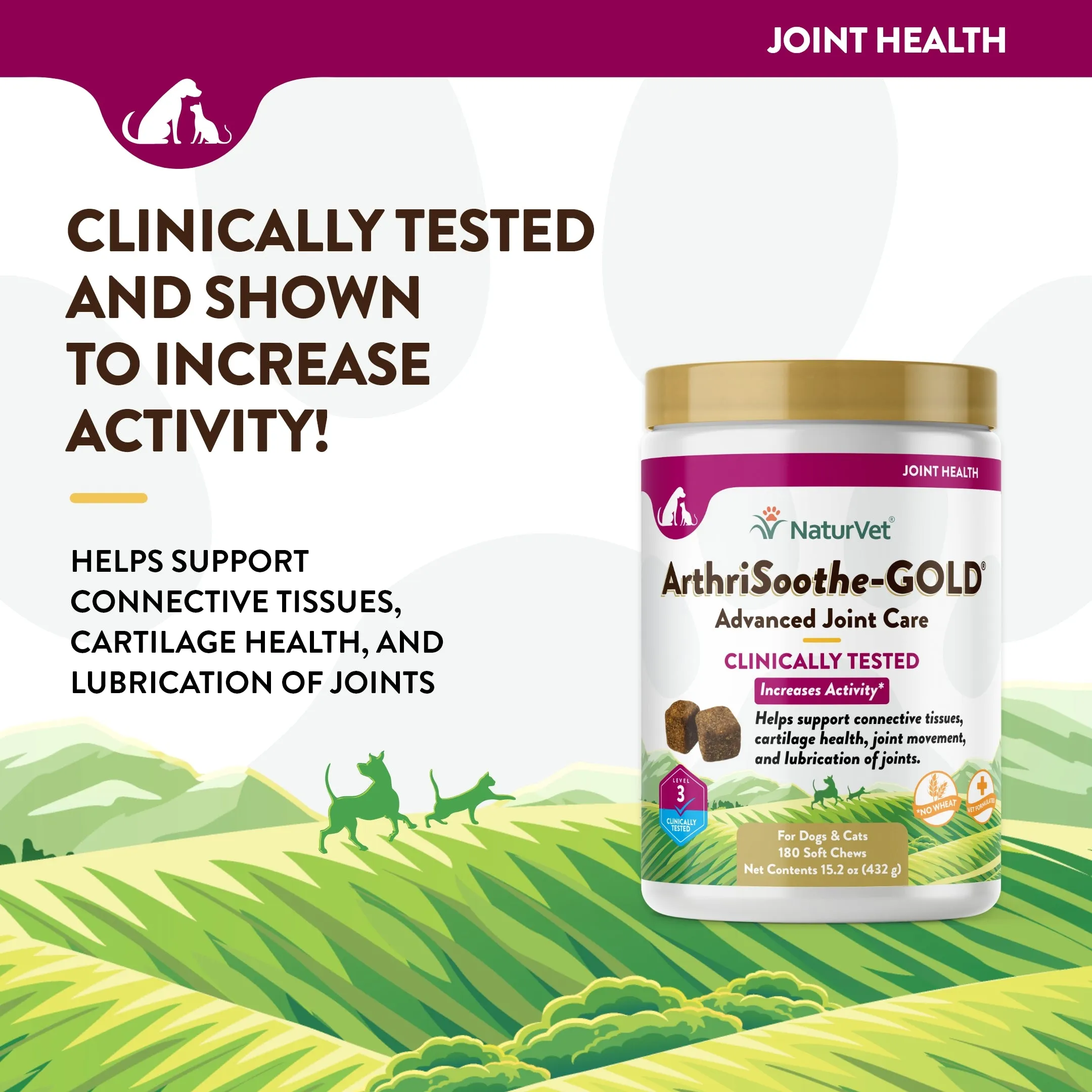 ArthriSoothe-GOLD® Advanced Joint Care Soft Chews