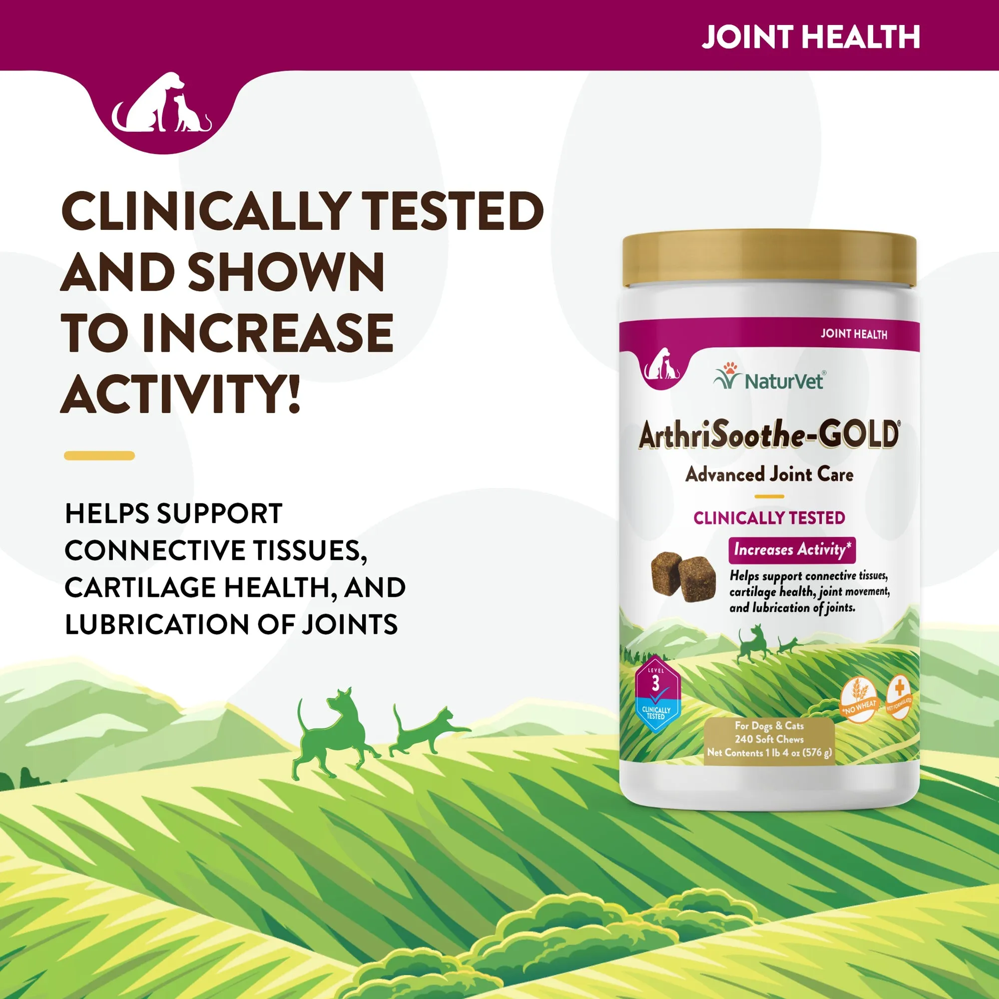 ArthriSoothe-GOLD® Advanced Joint Care Soft Chews