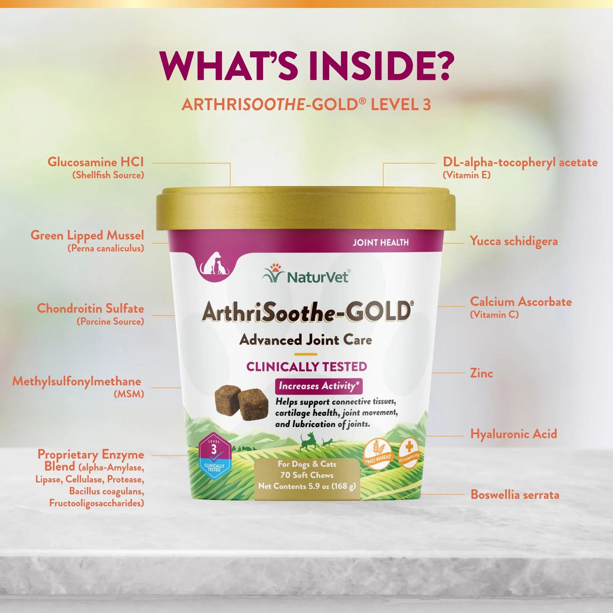 ArthriSoothe-GOLD® Advanced Joint Care Soft Chews