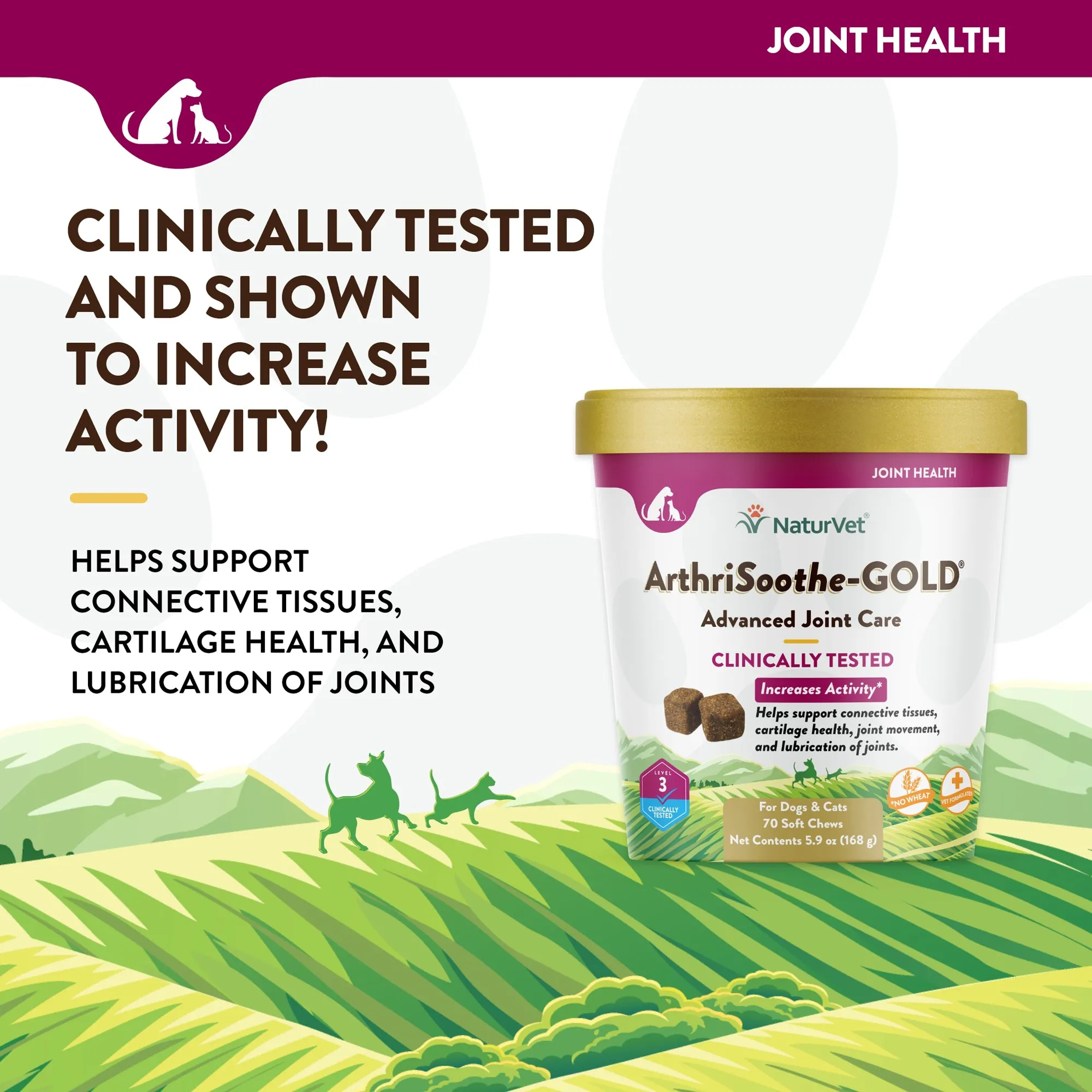 ArthriSoothe-GOLD® Advanced Joint Care Soft Chews