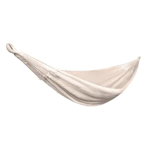 Brazilian Style Oversized Rope Hammock w/ Hanging Hardware | 60-in. Wide | 450 Lb. Capacity