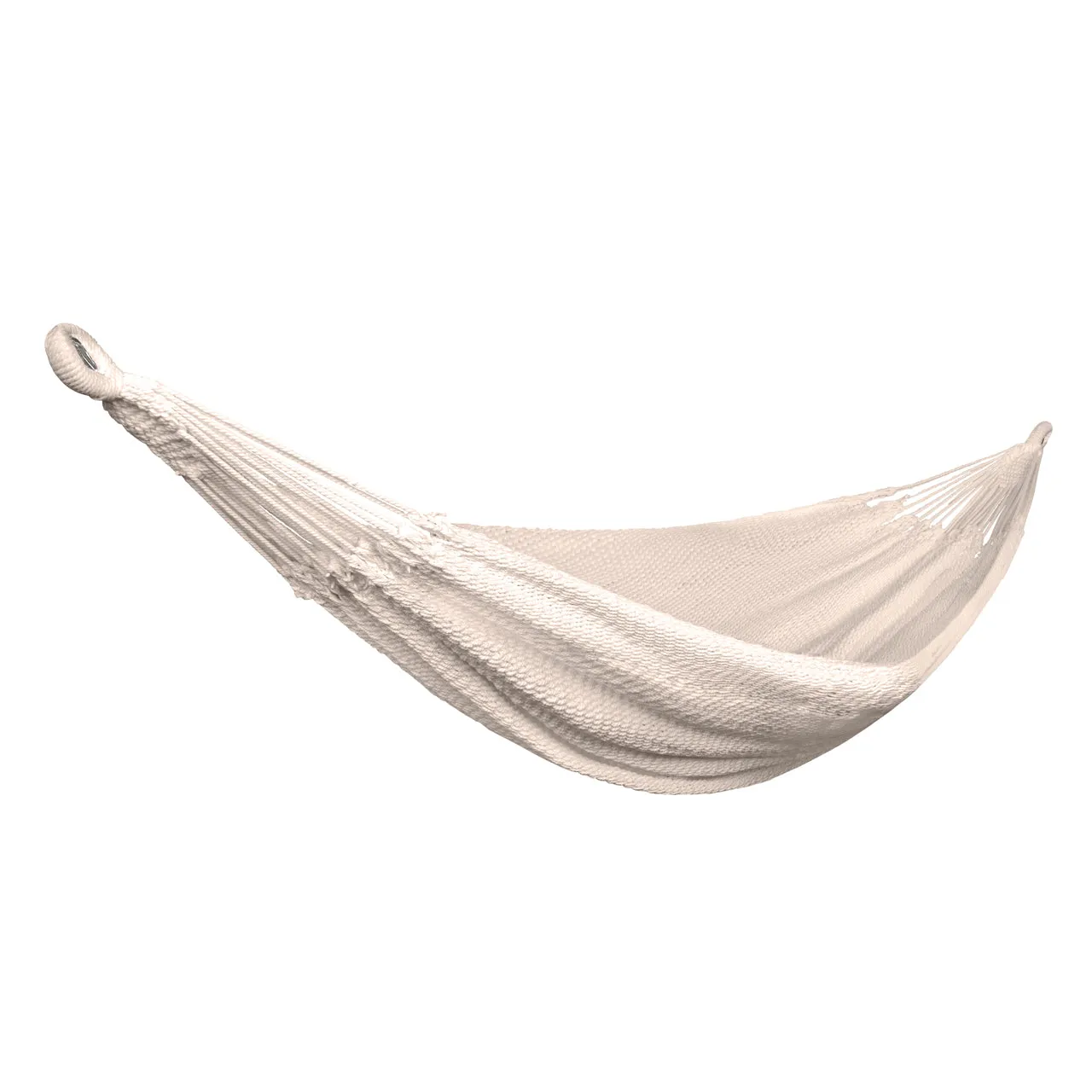 Brazilian Style Oversized Rope Hammock w/ Hanging Hardware | 60-in. Wide | 450 Lb. Capacity