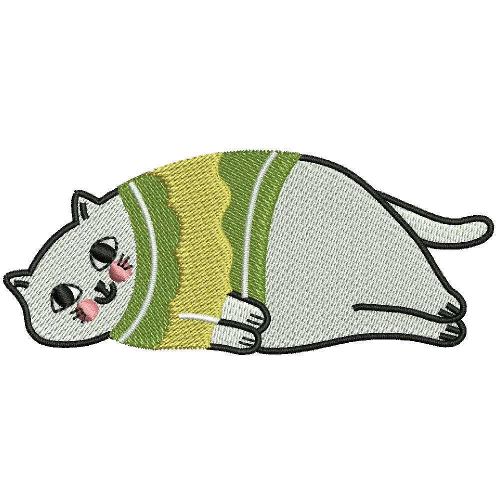 Cozy Sweater Cat