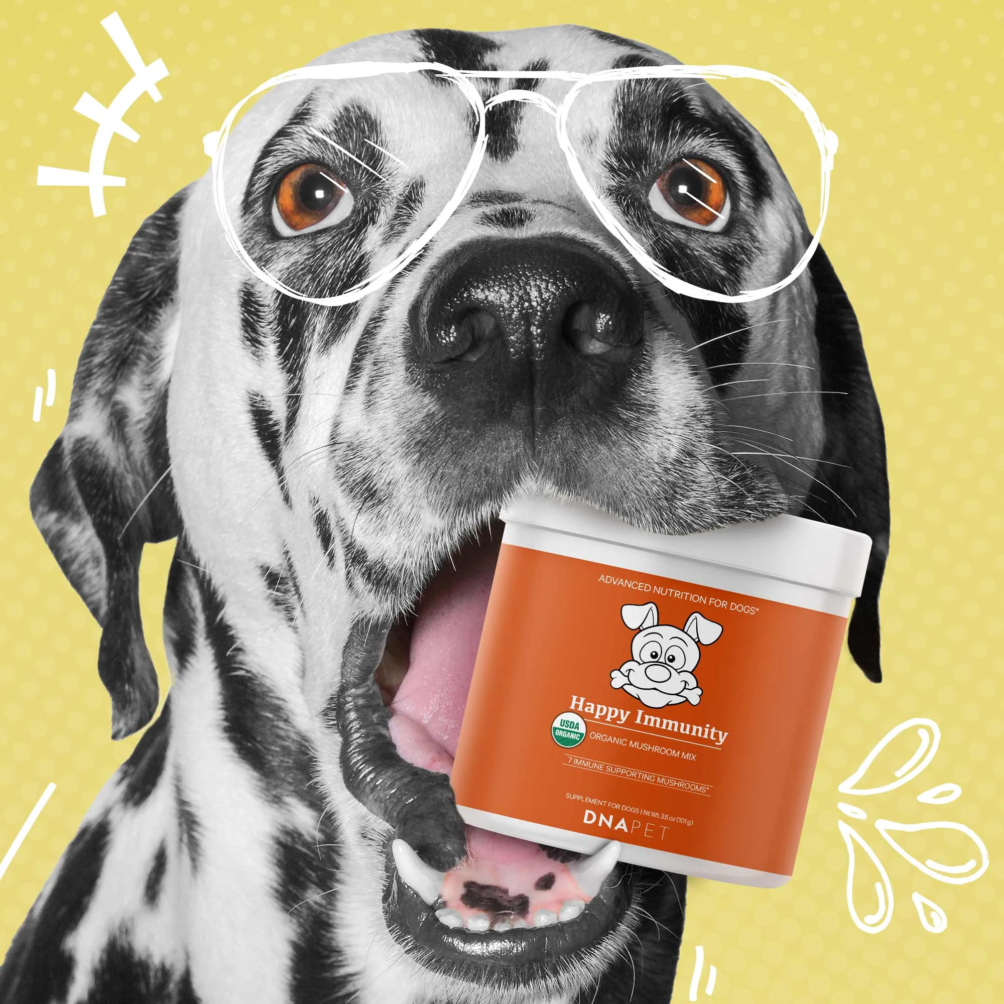 DNA PET Happy Immunity USDA Certified Organic