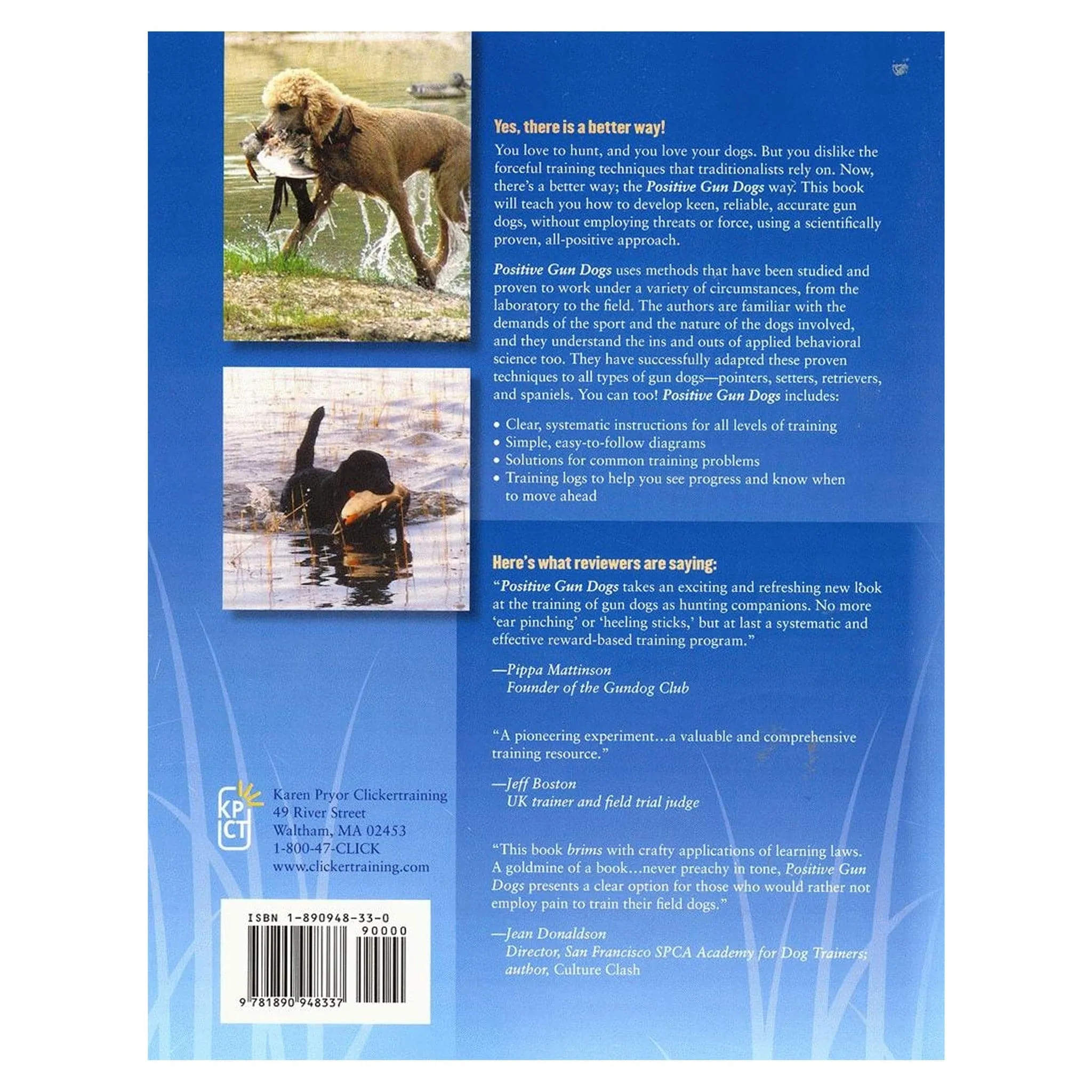 E-BOOK Positive Gun Dogs by Jim Barry, Mary Emmen and Susan Smith