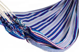 Ecuador Hammock Cotton Blue Multicoloured