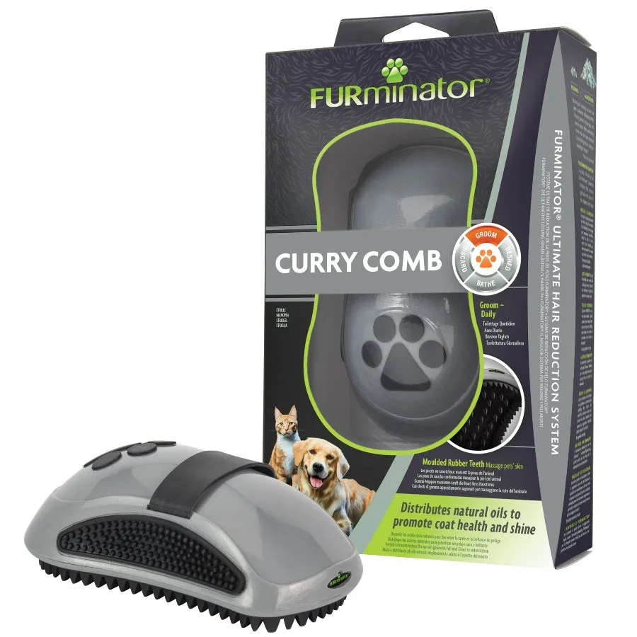 FURminator Dog/Cat Grooming Curry Comb Brush
