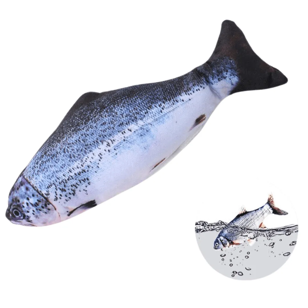 Kiki Moving Fish Cat Toy