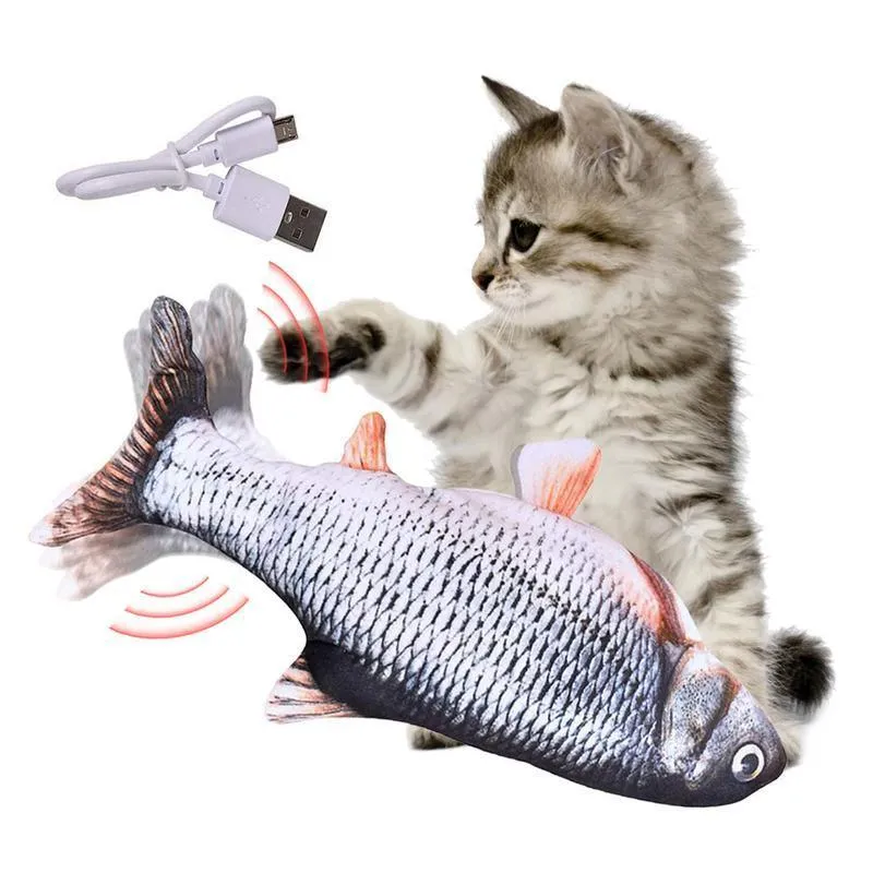 Kiki Moving Fish Cat Toy