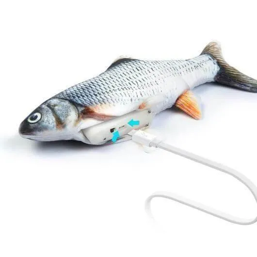 Kiki Moving Fish Cat Toy