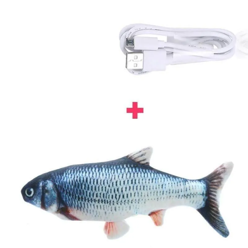Kiki Moving Fish Cat Toy