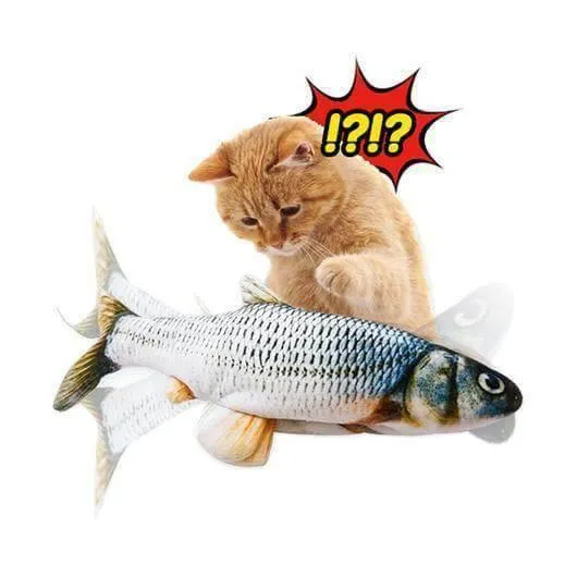 Kiki Moving Fish Cat Toy