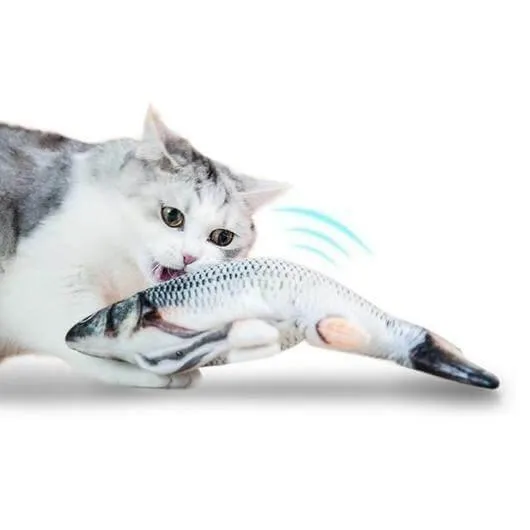 Kiki Moving Fish Cat Toy