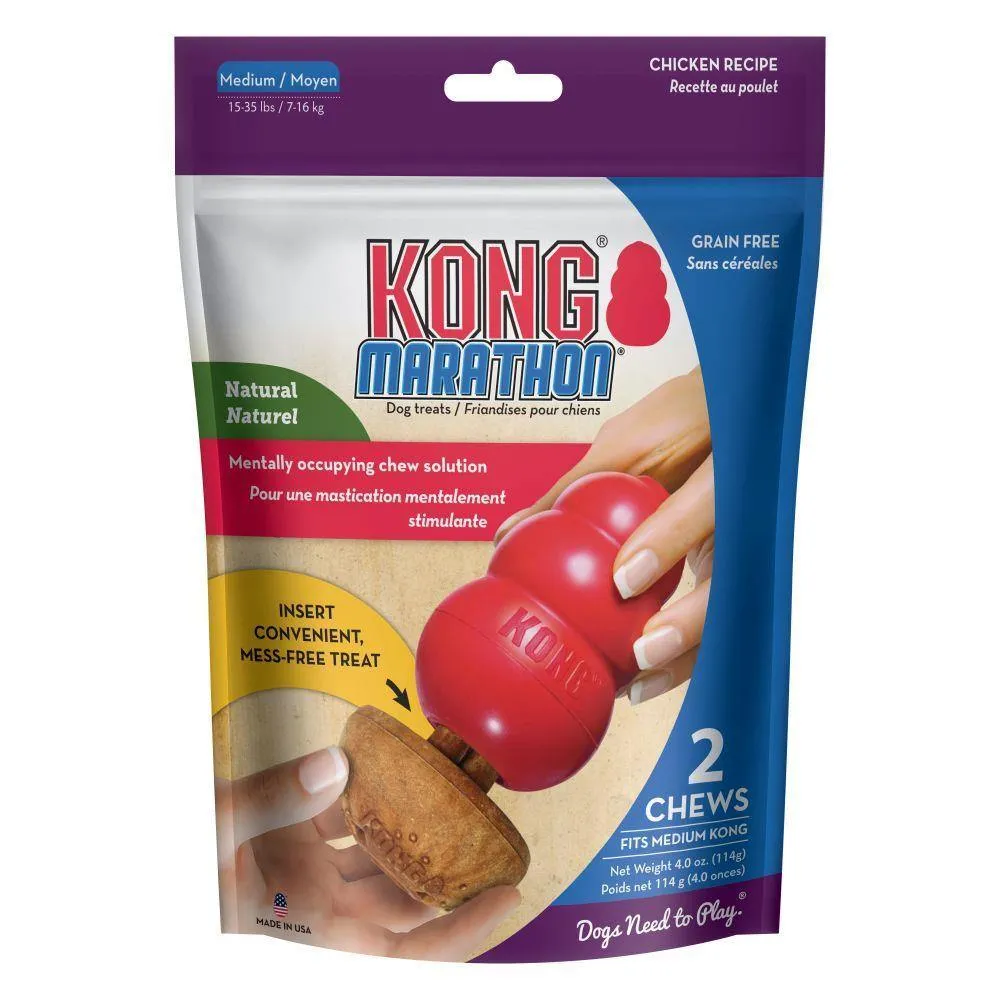 Kong Marathon Chicken 2-pk - Available in 3 Sizes