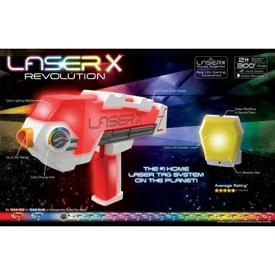 Laser X Revolution Two Player Laser Tag Gaming Blaster Set