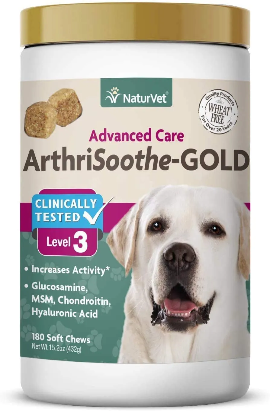 NaturVet Arthrisoothe Gold 180ct