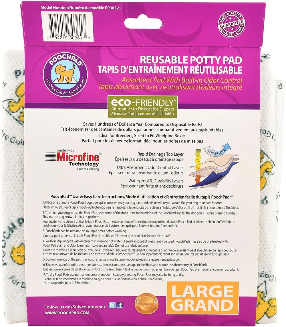 PoochPad - The Original Reusable Potty Pad