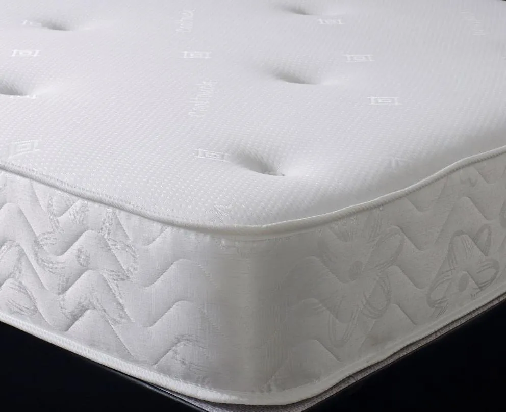 Starlight Beds™ Hand Tufted Luxurious Finish 8" Deep Memory Foam with 13.5g Spring White Mattress