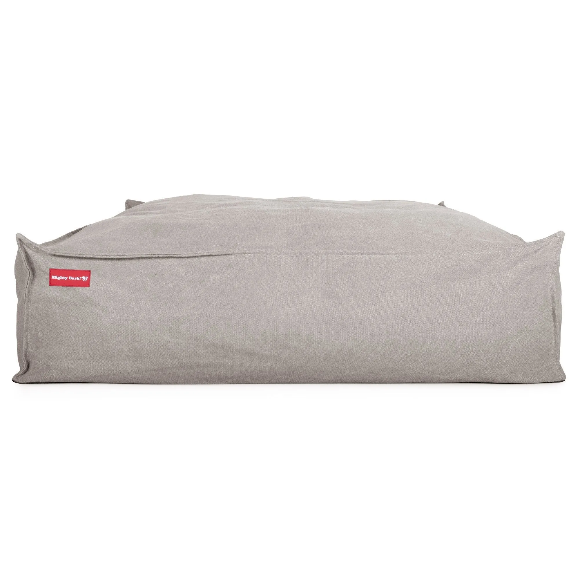 The Crash Pad  - Memory Foam Dog Bed - Stonewashed Denim Pewter