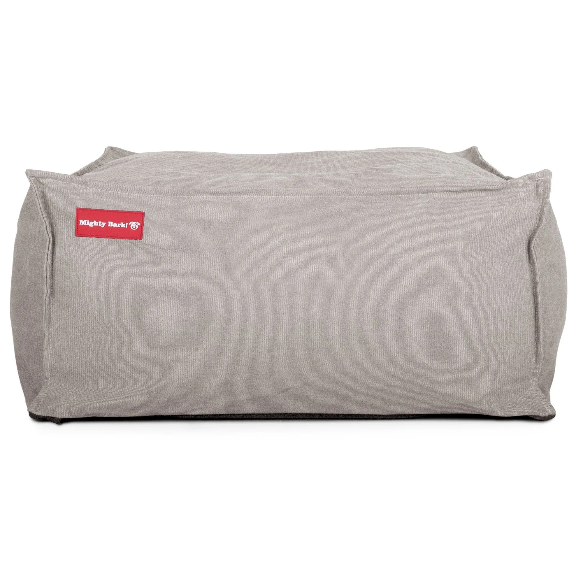 The Crash Pad  - Memory Foam Dog Bed - Stonewashed Denim Pewter