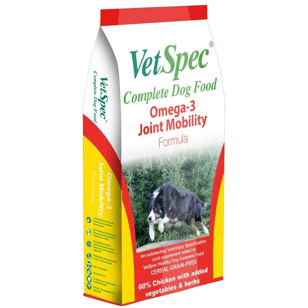 VetSpec Complete Dog Omega-3 Joint Mobility Formula